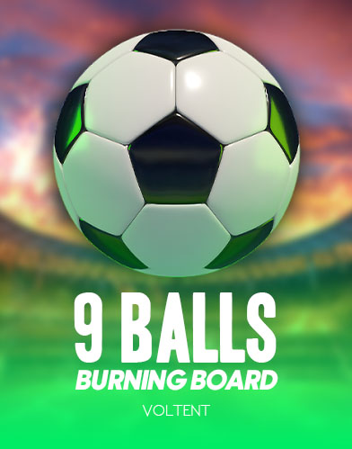 9 Balls Burning Board