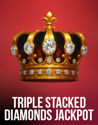 Triple Stacked Diamonds Jackpot