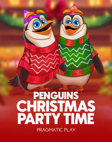 Penguins Christmas Party Time